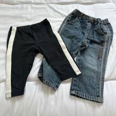 90センチ　ズボン2枚セット