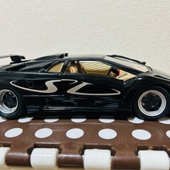 ★希少★WELLY製 ウエリー　1/18 ミニカー★ランボルギーニ　ディアブロSV 黒　ブラック中古品の画像