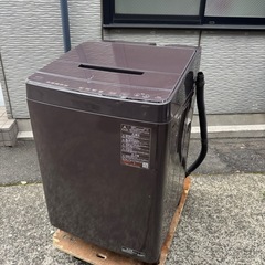 【美品】TOSHIBA　東芝 全自動洗濯機 ザブーン AW-10...