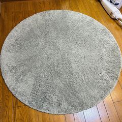 【2000円】IKEA ラグマット(丸型)