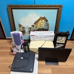 雑品まとめ テレビ マキタ掃除機 空気清浄機等