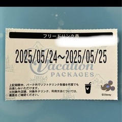 ディズニードリンクチケット