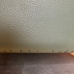 本革ハイバック ソファ3人掛けの画像
