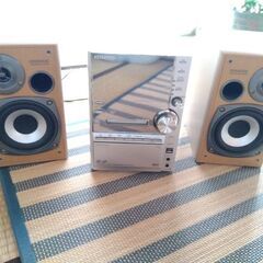 無料　ジャンク KENWOOD CD MD カセット コンポ
