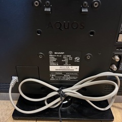 SHARP AQUOS 液晶テレビ　LC-19K5 2011年製の画像