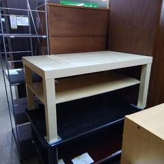 白木テーブル(表面汚れあり)　83722