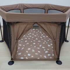 ポータブルベビーサークル【小金井市民限定】（小金井市再生家具）品番：05-03-20 ※新規優先の画像