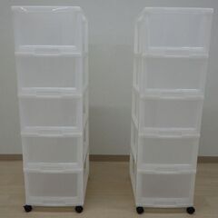 クローゼットチェスト2個セット【小金井市民限定】（小金井市再生家具）品番：05-03-21 ※新規優先の画像