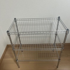 スチールラック3段