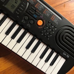 カシオ美品 キーボードSA-76の画像