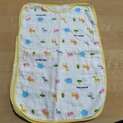 【ミキハウス】美品　ガーゼ　おくるみ