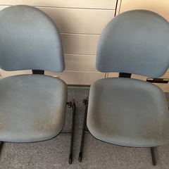 事務　椅子　中古　2脚セット
