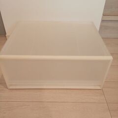 無印クローゼットケース横ワイド清掃済