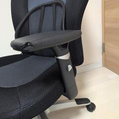 【お譲り先決定】ニトリ　ワークチェア　コーダ2　BK オフィスチェアの画像