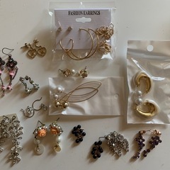 ネックレス&ピアス&ブレスレットの画像
