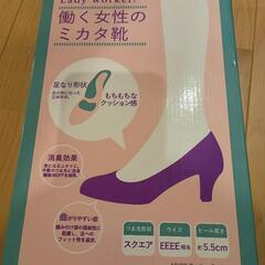新品未使用　アシックス　パンプス　レディワーカーの画像