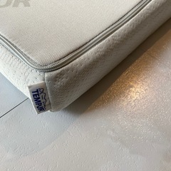 テンピュール(Tempur) 折りたたみマットレス シングル　ライトグレーの画像