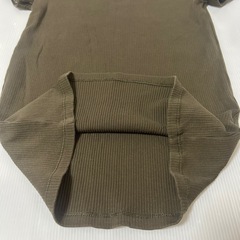 【美品・UNIQLO】　ソフトリブクルーネックT Tシャツ　Sサイズの画像
