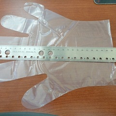 使い捨て手袋 介護など ポリエチレンの画像