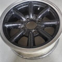 旧車 ワタナベ  14インチ 6J オフ21良品  2本セットの画像