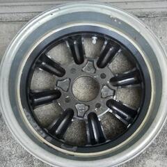 旧車 ワタナベ  14インチ 6J オフ21良品  2本セットの画像