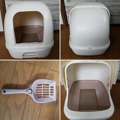 取引中 デオトイレ ユニ・チャーム ペットトイレ システムトイレ 猫 ネコ 猫用 本体セット フード付き フード 1セット 匂わない ペット トイレ トイレ用品 unicharm

の画像