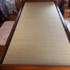 値下げ中！畳ベットの画像