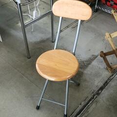 0519-012 木製パイプ椅子