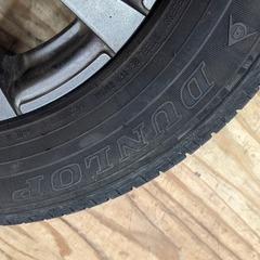 倶知安町 145/80R13 DUNLOP EXCEEDER 4本 6分山の画像