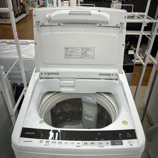 HITACHI 洗濯機 19年製 8.0kg TJ11989