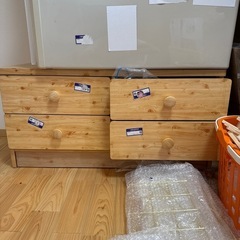 【決まりました】収納　ラック　衣装ケース　木製　　タンス　の画像