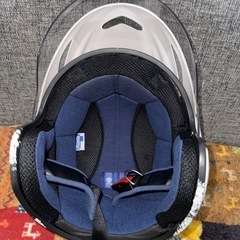 OGK 
ヘルメット　中古　白バイ風の画像