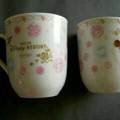 ディズニーマグカップ（2客ペア・未使用）慶事ものの画像