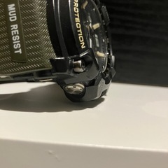 【最終値下げ】CASIO　カシ　G-SHOCK マッドマスター ソーラー電波 ラバー ブラック文字盤 GWG-100 の画像