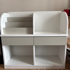 キッズラック絵本棚引き出し幅84cm