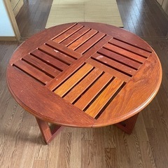 神戸のヴィンテージ家具屋で購入したテーブル
