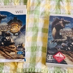 【Wii】モンスターハンター　ゲームソフト