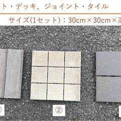 中古ジョイントタイルをお譲りします。