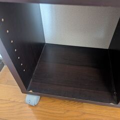 【新規問い合わせ終了】キャスター付きオープンシェルフ3段の画像