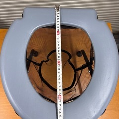 アウトドア用 折りたたみ簡易トイレ 新品未使用 の画像