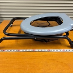 アウトドア用 折りたたみ簡易トイレ 新品未使用 の画像