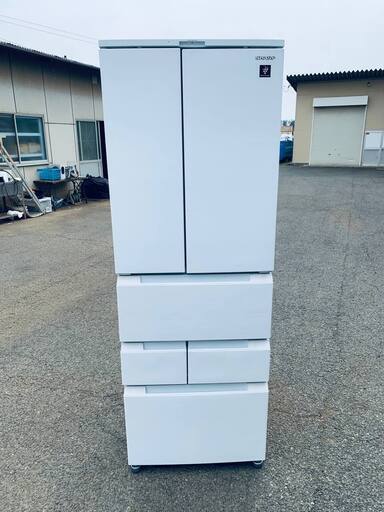 🌸シャープ ノンフロン冷凍冷蔵庫 SJ-MF46K-W (エコリッチストア