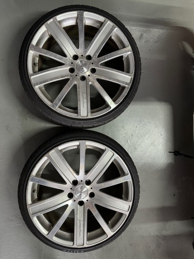 受渡者決まりました。ヴェネルディ エレボラーニ 19インチ 8.5J 9.5J45 5穴 PCD114.3