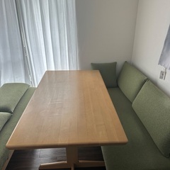 ダイニングテーブルソファーセット