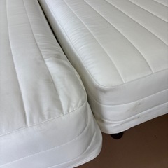 引き渡し者決定　無印良品　脚付きマットレス　ベッドシングル　２つ　の画像