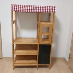 木のお店屋さんマルシェ  おままごとキッチン