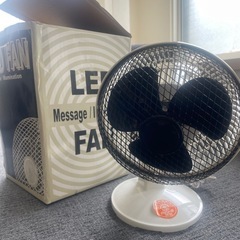 LDEファン　ミニ扇風機