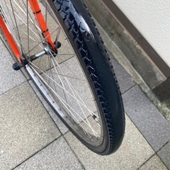 購入後、タイヤ交換が必要です(購入者さまにお願いしております)中古　電動自転車　YAMAHA 　パス の画像