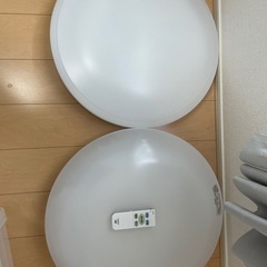 シーリングライト2つ