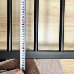 決まりました。シングル　パイプベッドの画像